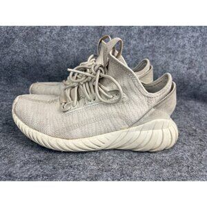 adidas Tubular Doom Sock Prime Knit Sneakers Women's 6 Gray Running Shoes